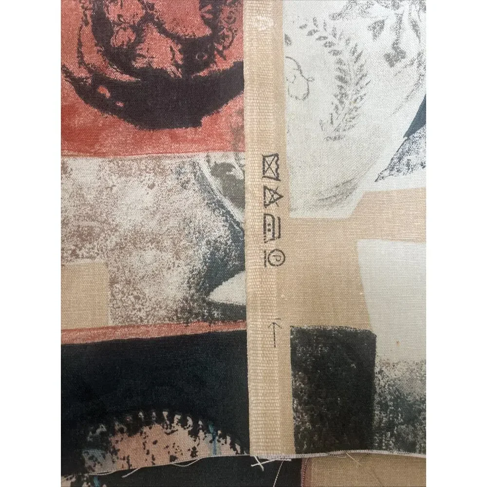 Vtg Texoprint Netherlands Fabric Lot 3 Original Design 417-34026 Cotton Quilt